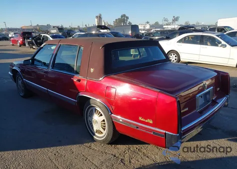 1993 Cadillac Deville z USA, uszkodzony, nr VIN 1G6CD53B2P4244394